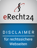 Disclaimer nach eRecht24